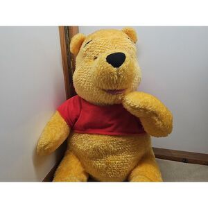 Disney My Talkin' Winnie The Pooh ~ Plush Large 20" Fisher Price‎ Mattel Tested